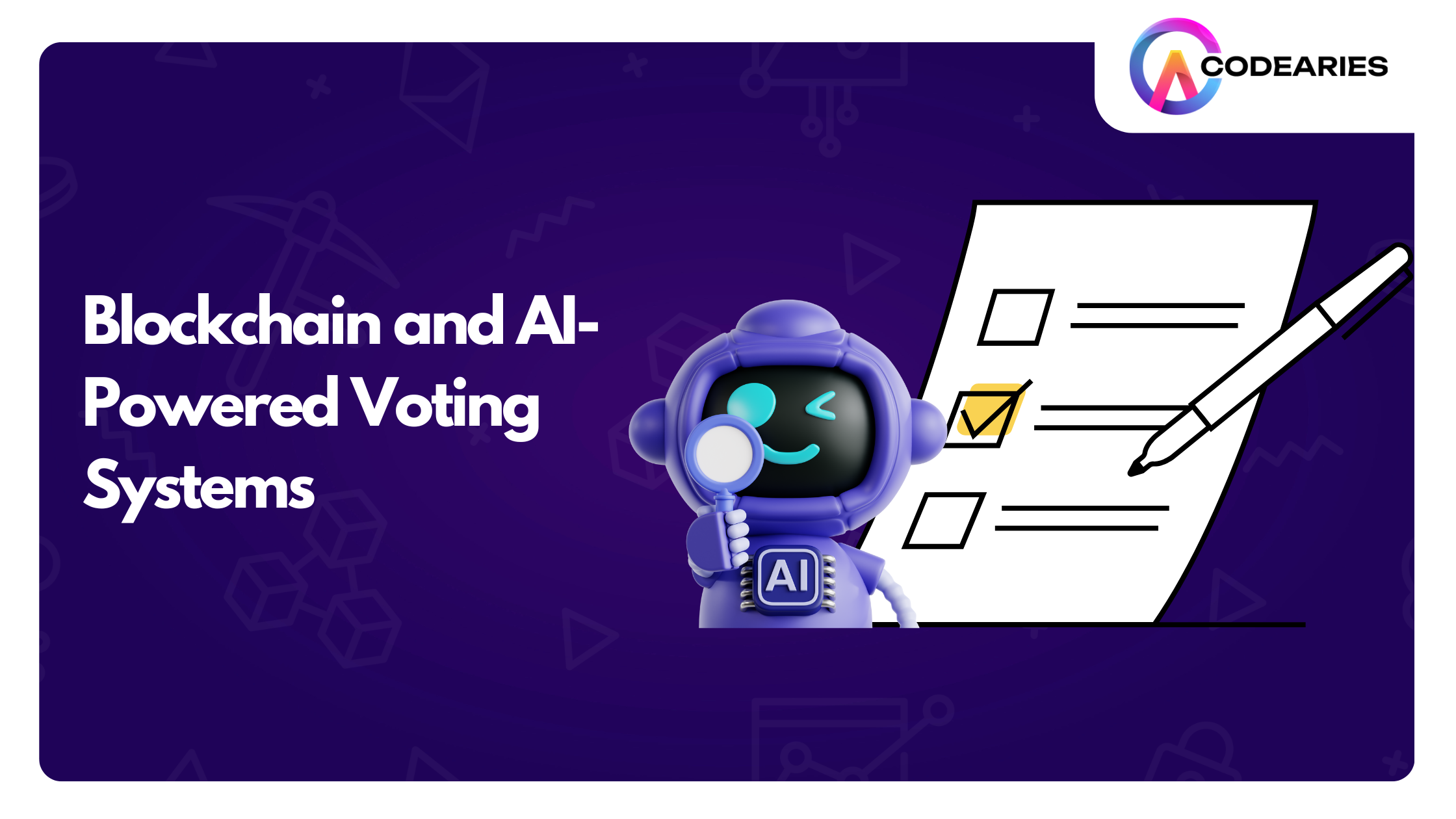 Blockchain and AI-Powered Voting Systems