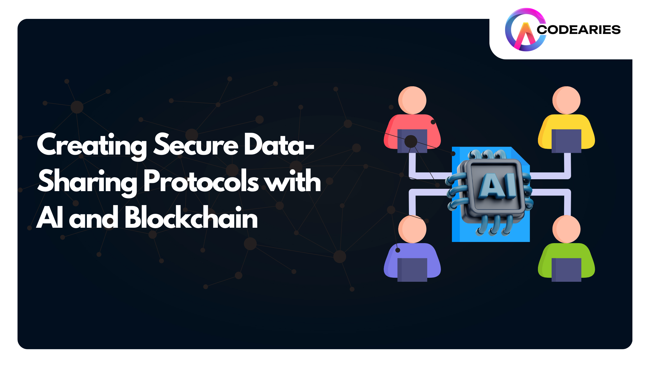 Creating Secure Data-Sharing Protocols with AI and Blockchain