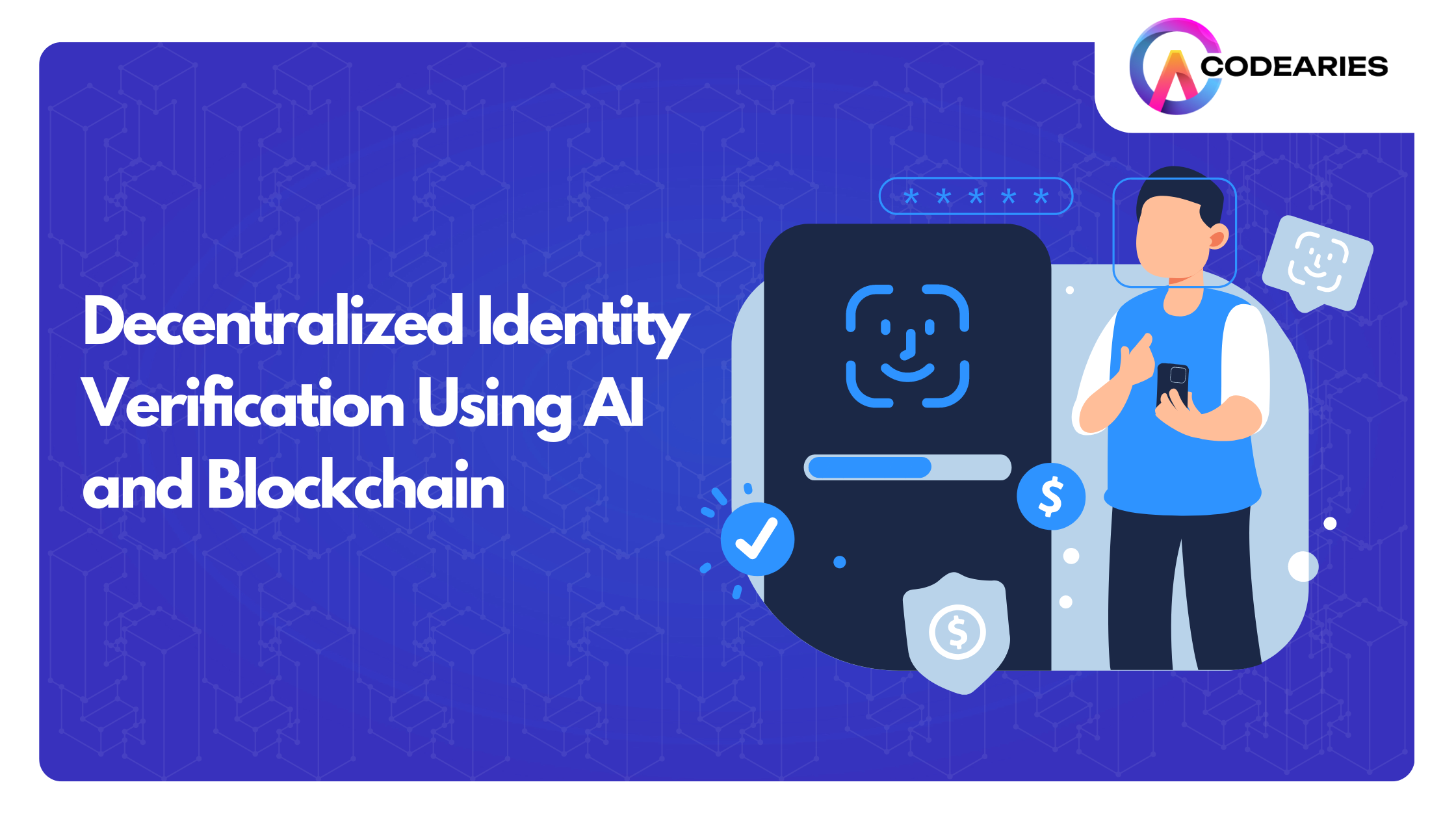 Decentralized Identity Verification Using AI and Blockchain