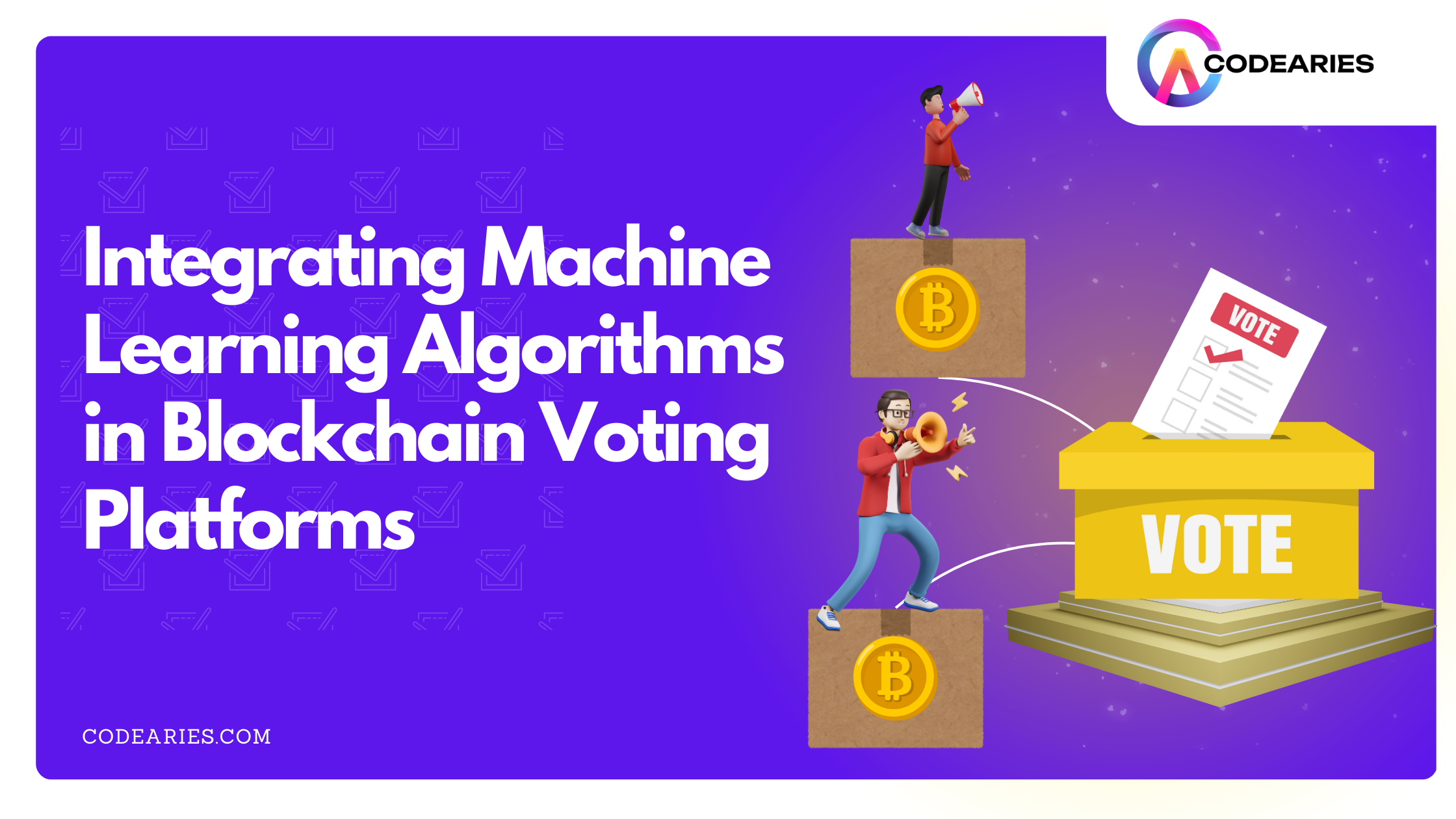 Machine Learning Algorithms in Blockchain Voting Platforms