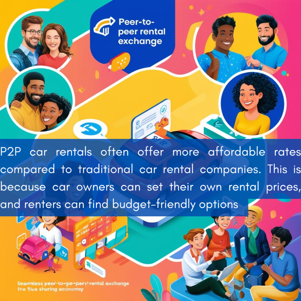 P2P car rentals
