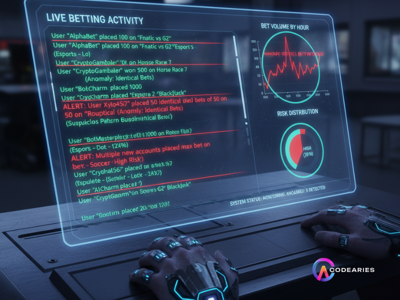 LIVE BETTING ACTIVITY