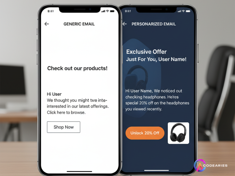 GENERIC EMAIL VS PERSONALIZED EMAIL