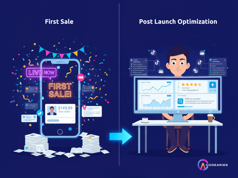 First sale & Post Launch Optimization