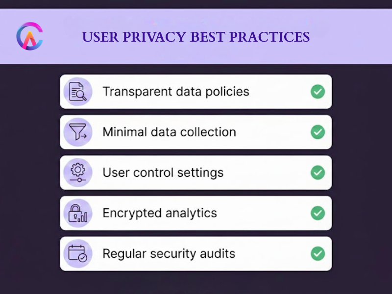 User Privacy Best Practices