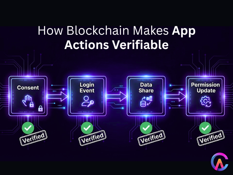 How Blockchain Makes App Actions Verifiable