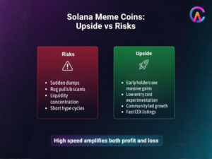 Solana meme coin Upside & risk