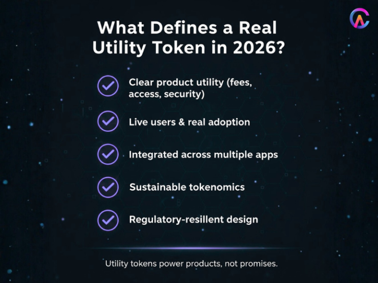 Top Utility Tokens With Real World Use Cases to Watch in 2026