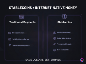 Stablecoins are becoming internet native money