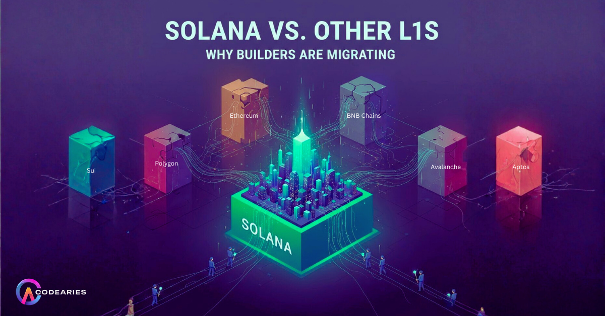 Solana vs. Other L1s: Why Builders Are Migrating