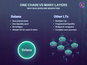 Solana vs Other layer comparison