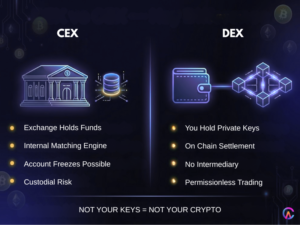 CEX vs DEX